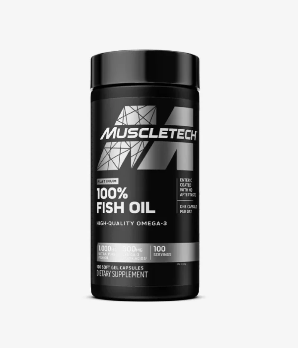 Platinum 100% Omega Fish Oil - MuscleTech